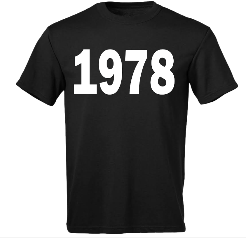 Birth Year Shirt