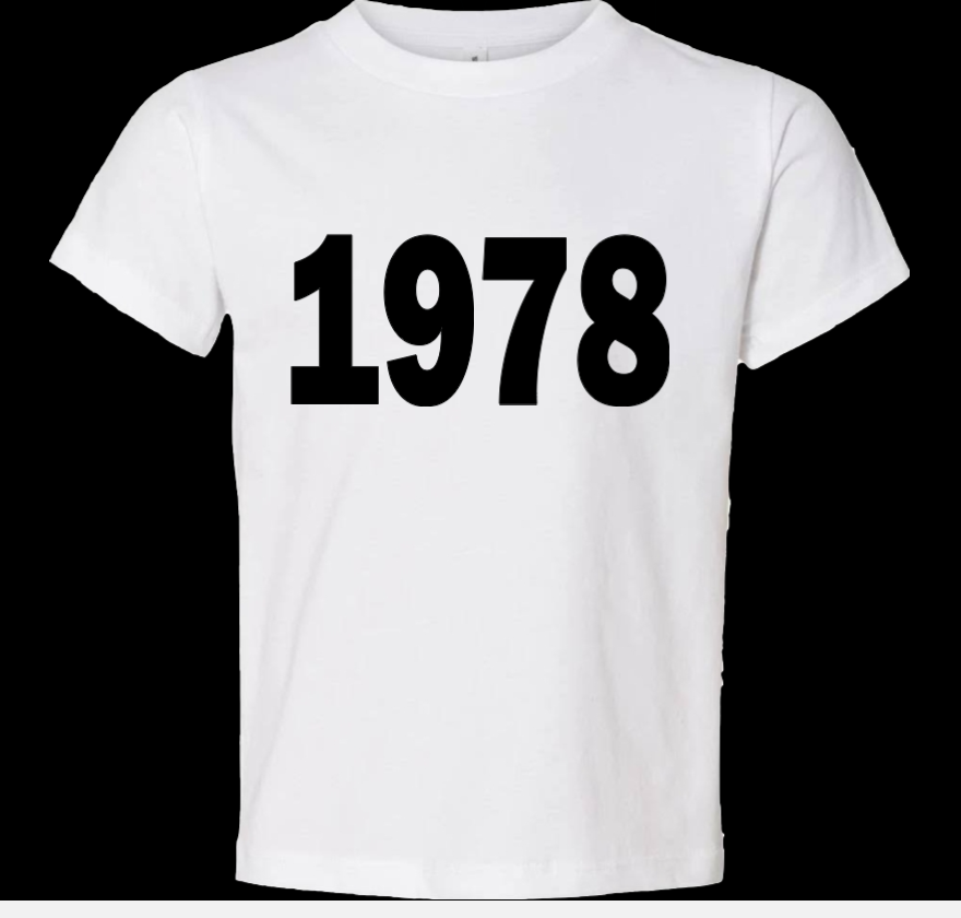 Birth Year Shirt
