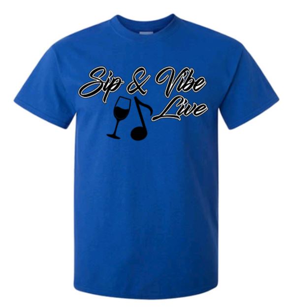 Sip & Vibe Live Tshirt