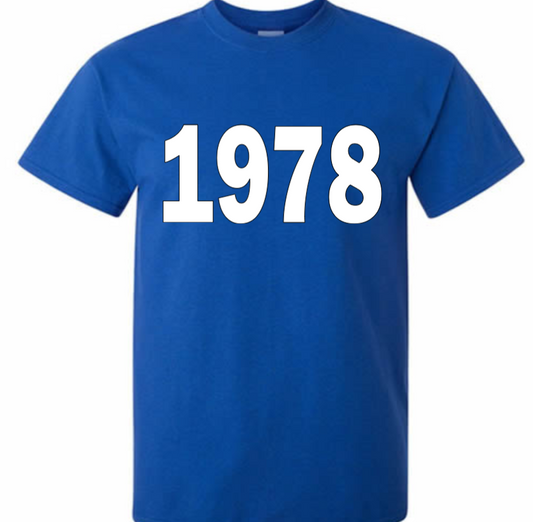 Birth Year Shirt